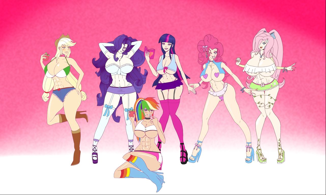Bimbo Canterlot High - by Annon